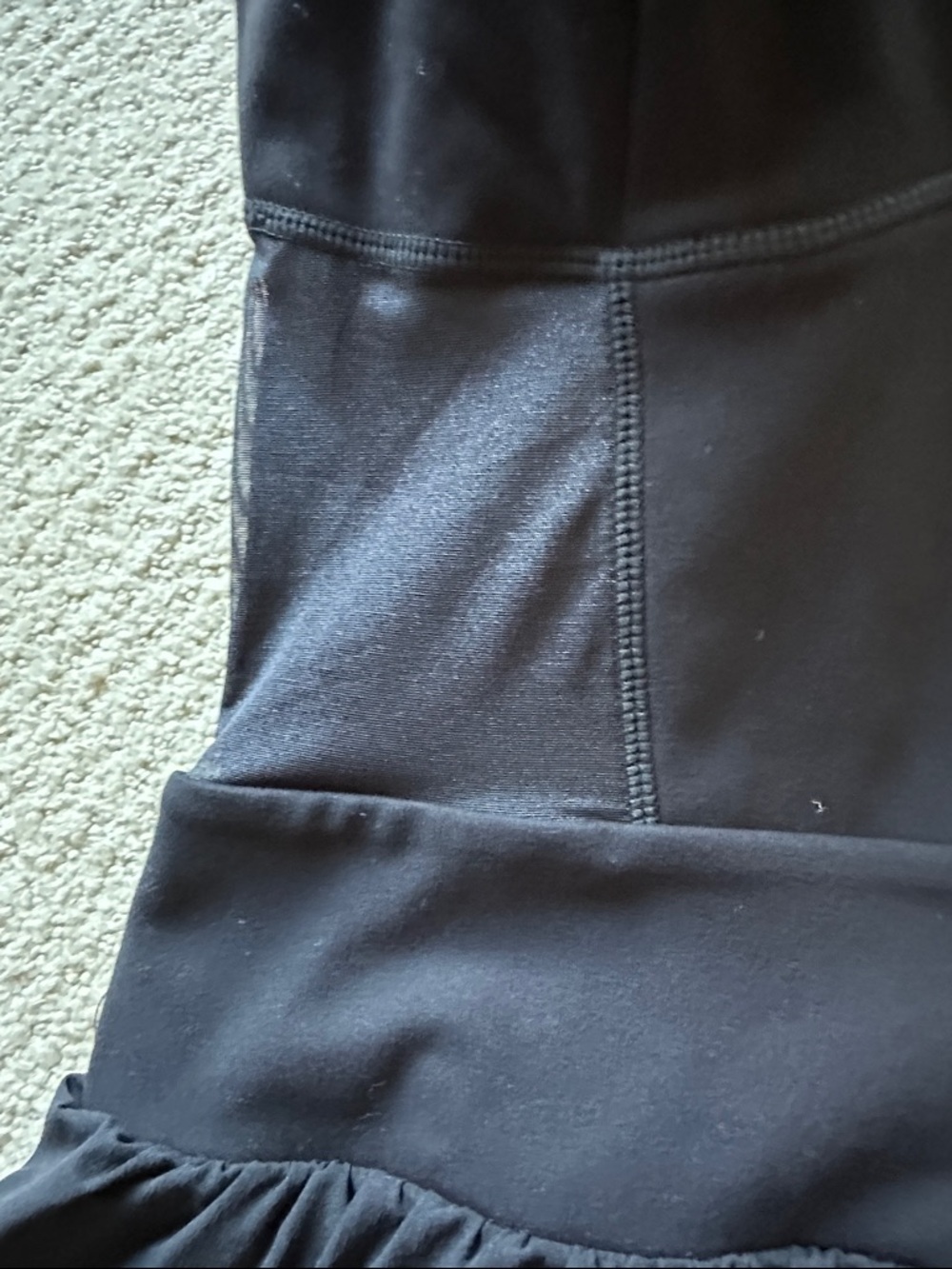 Popflex Activewear Athleisure Black Romper Size L - Picture 2 of 6